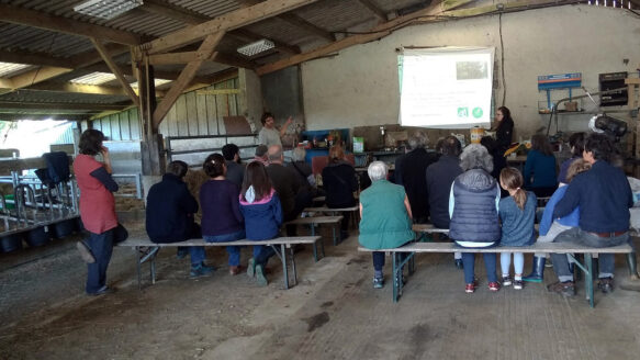 Réunion d'information SCI à la ferme de Kervel le 20/10/2018
